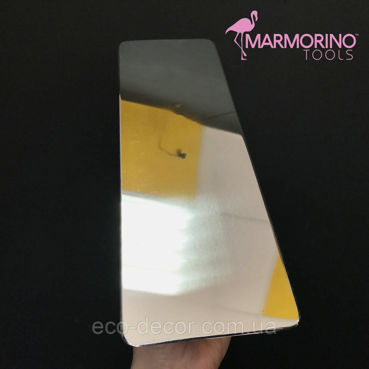 Кельма венецианская 240х100х0,6 мм трапеция Marmorino Tools (21091) - фото 3 - id-p655353877