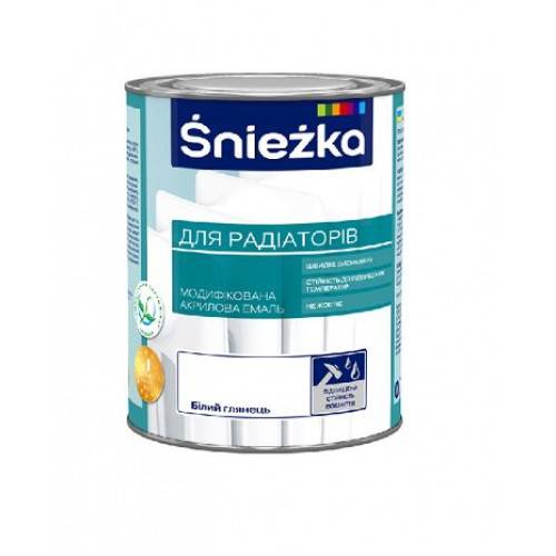 Емаль акрилова для радіаторів 0,4л, фото 1