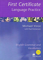 New First Certificate Language Practice with key