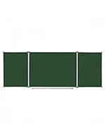 ШКІЛЬНА ДОШКА КРЕЙДЯНА ПЯТИПОВЕРХНЕВА, 3000Х1000