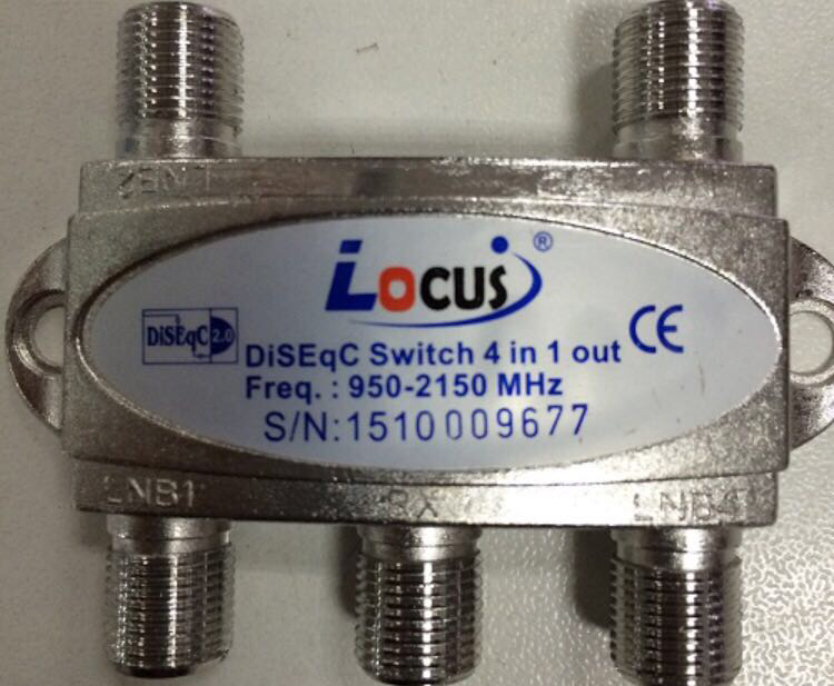 Спутниковое оборудование DiSEqC 4х1 LOCUS купить в Харькове, цена в ...