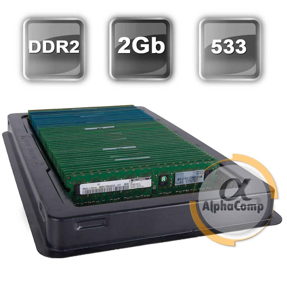 Модуль пам'яті DDR2 2Gb PC2-4200 533 БУ