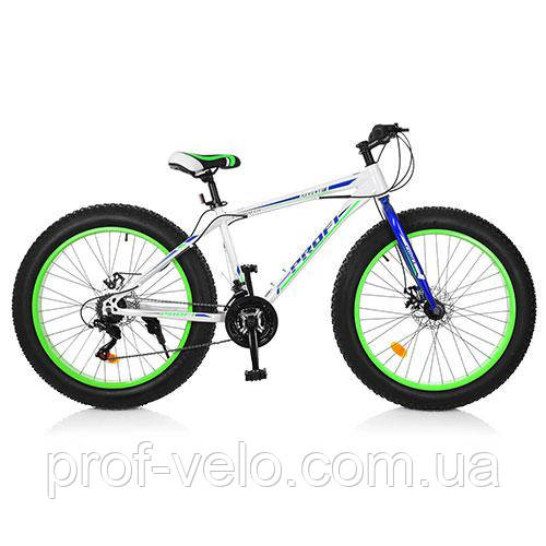 ФЕТ-БАЙК СПОРТИВНИЙ ВЕЛОСИПЕД 26 Д. EB26POWER 1.0 S26.3 БІЛИЙ