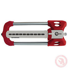 Зрошувач осциляційний, площа поливання 240 кв.м., 4 бари, 20 отворів INTERTOOL GE-0082