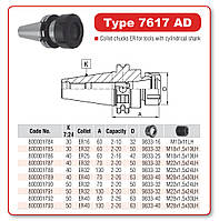 Патрон цанговый 7617-40-ER25-60