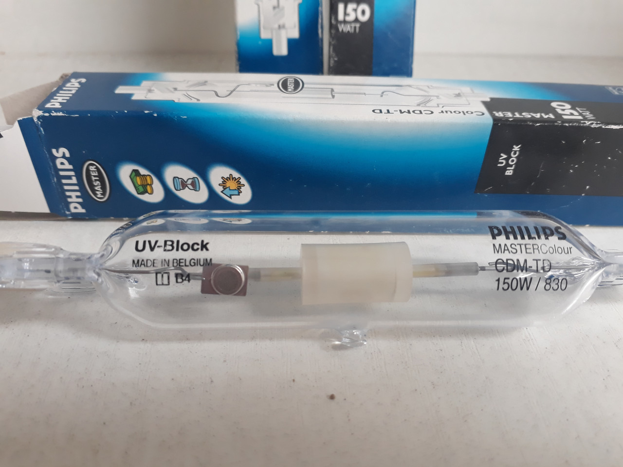 Лампа 150 вт МГЛ Philips MASTERColour CDM-TD 150W/830 3000K 150w Rx7s, фото 1