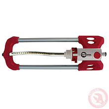 Зрошувач осциляційний, латунні форсунки, кнопка регулювання тиску води, площа поливання 300 кв. м., 4 бари