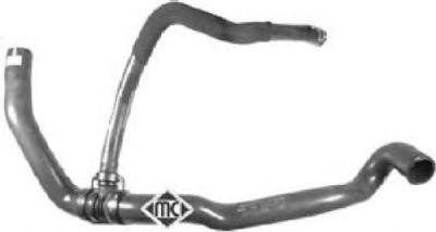 Патрубок радіатора Renault Clio III   Modus (09151) Metalcaucho