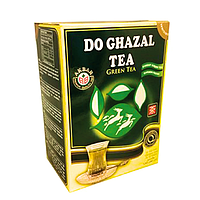 Чай зелёный две газели Do Ghazal tea дугазель Акбар цейлонский akbar листовой Шри-ланка дугазал, 500г