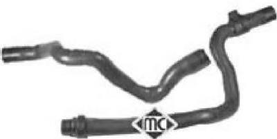 Патрубок радіатора Renault Clio III 1.5DCI (05-) (09152) Metalcaucho