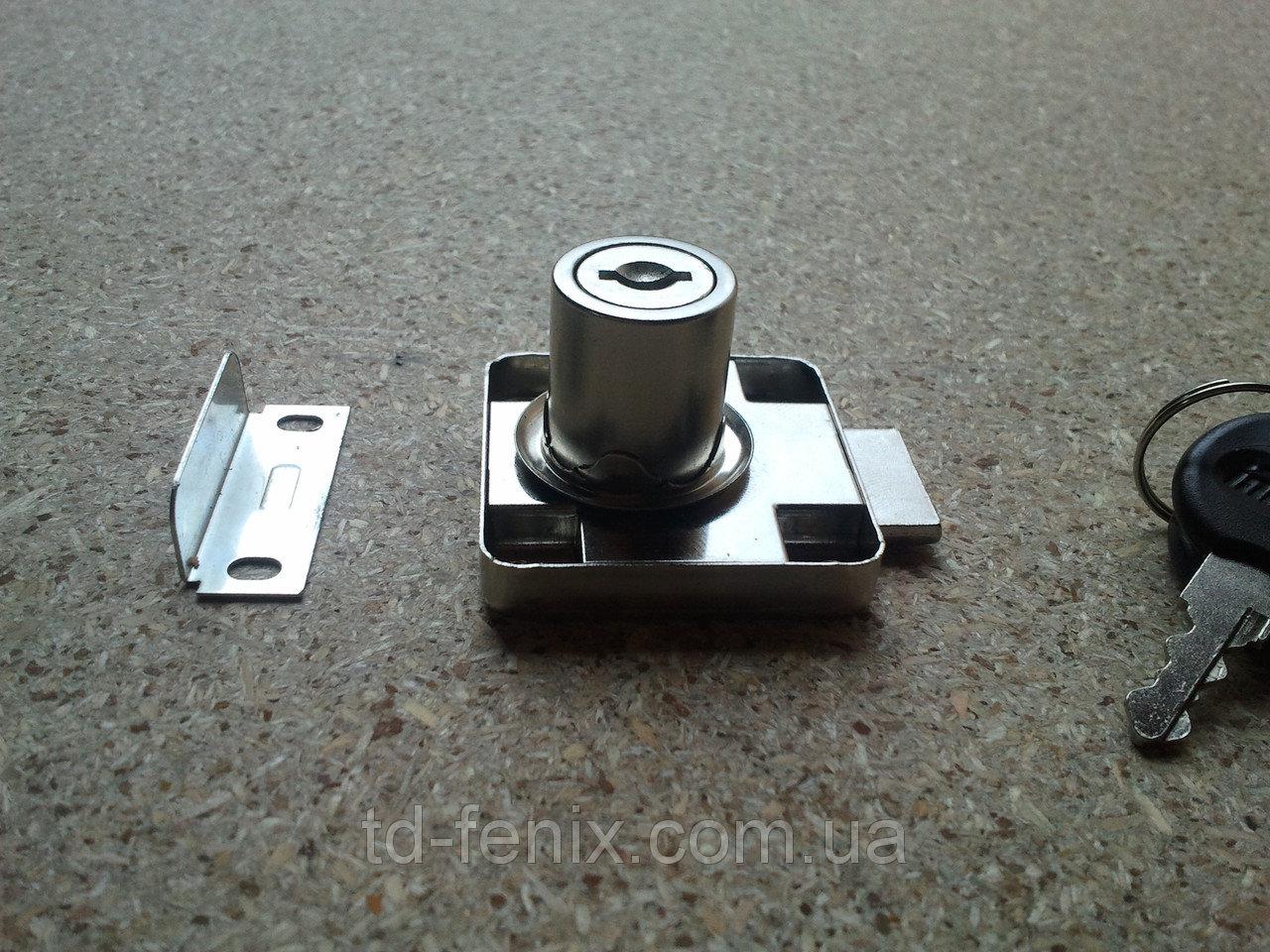 Замок меблевий квадрат