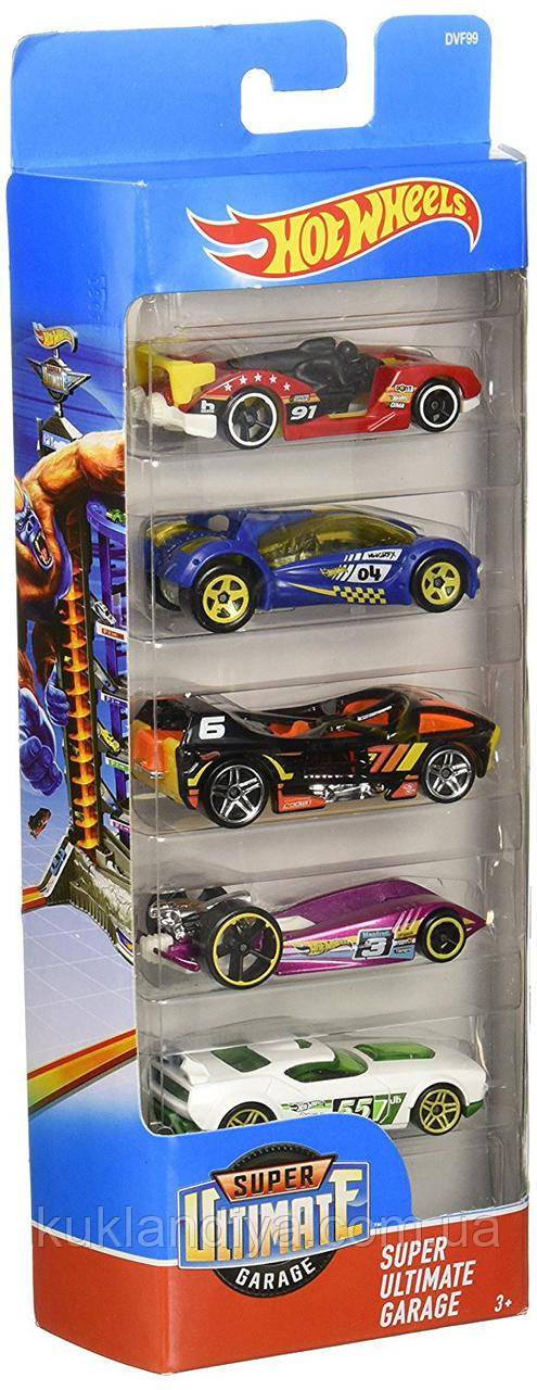 Набір машинок Hot Wheels 5 шт. асортимент, фото 1