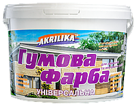 Akrilika краска резиновая серая 1,2 кг