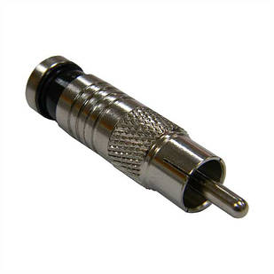 Роз'єм RCA штир (тато) компресійний DigiCon арт.80025