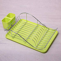 Сушарка для посуду Kamille 52*32*13 см з піддоном 