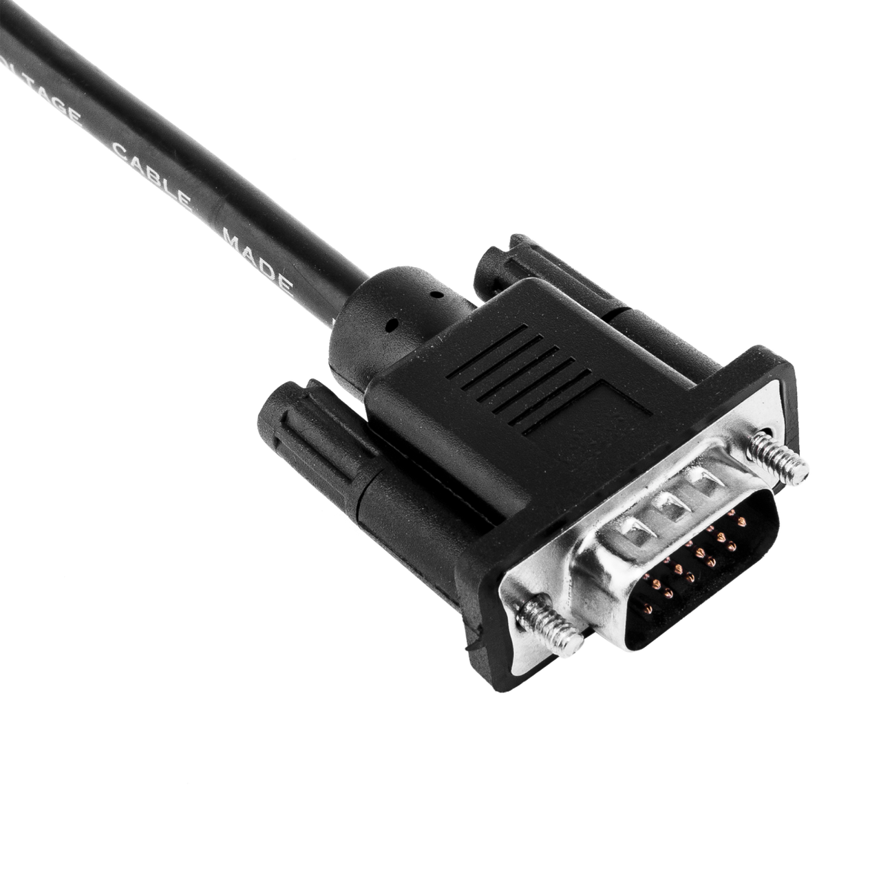 Купить Кабель мониторный LogicPower VGA -VGA, 3.0м, черный с двумя ...