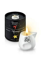 Масажна свічка з ароматом ванілі Plaisirs Secrets Vanilla, 80 мл.
