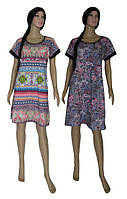 New! Літні молодіжні сукні в модних принтах Vintage ТМ УКРТРИКОТАЖ!