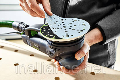 Шліфувальний абразивний матеріал Granat, Platin'2, Vlies Festool для обробки акрилового та мінерального каменю