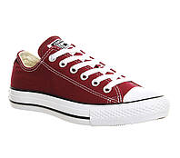 Converse all star low burgundy sale