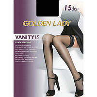 Панчохи GOLDEN LADY VANITY 15 1/2; 3/4, 1/2 londra, bianco; castoro; londra; melon; чорний