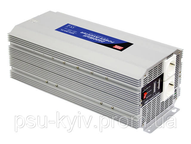 Блок живлення Mean Well A302-2K5-F3 Інвертор 2500 Вт, 230 В (DC/AC Перетворювач)