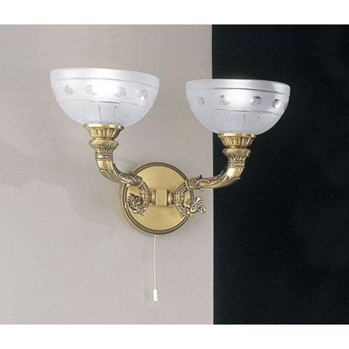 Бра RECCAGNI ANGELO A 3231/2 бронза/білий