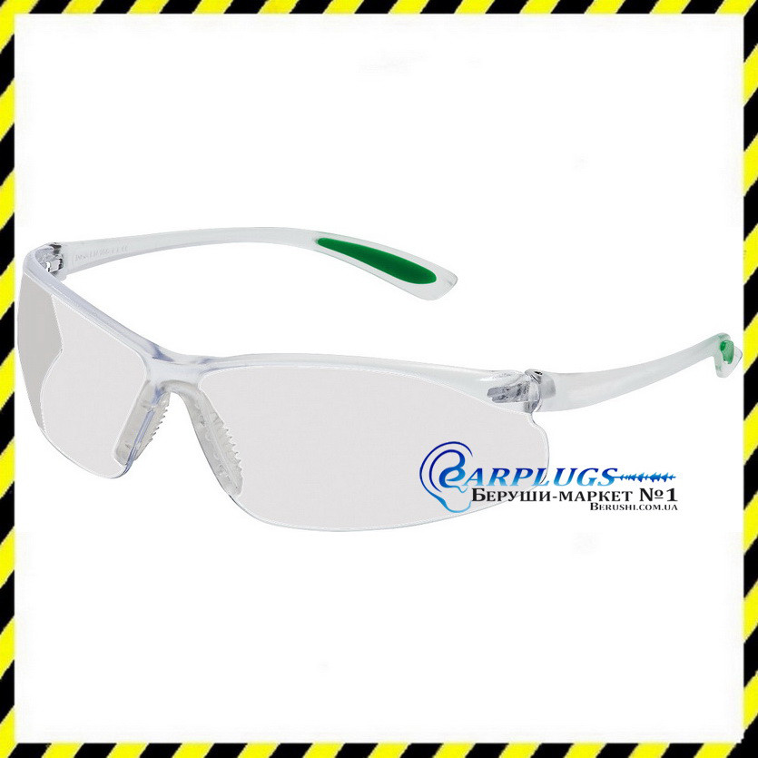 Захисні окуляри MSA, прозорі лінзи (США).