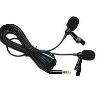 Петличный микрофон Alitek TX-200 с двумя микрофонами + премиум кейс