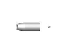 Газовое сопло RF 45 сопло, коническое D 18,0 мм 145.D245