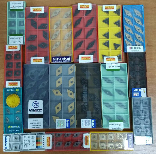Пластины Sandvik, Walter, Iscar, Mitsubishi, Lamina, Seco, Sumitomo