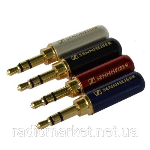 Штекер (мініджек) 3,5 мм стерео "Sennheiser"