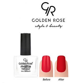 Верхнє матове покриття Golden Rose Matte top coat