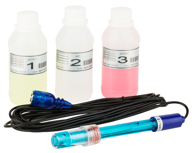 Електрод рн AquaViva (9900102012) з буферними розчинами Електрод рн AquaViva (9900102012) з буферними розчинами