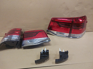 Задні ліхтарі, стопи під оригінал на Toyota Land Cruiser 200 (2016-...)