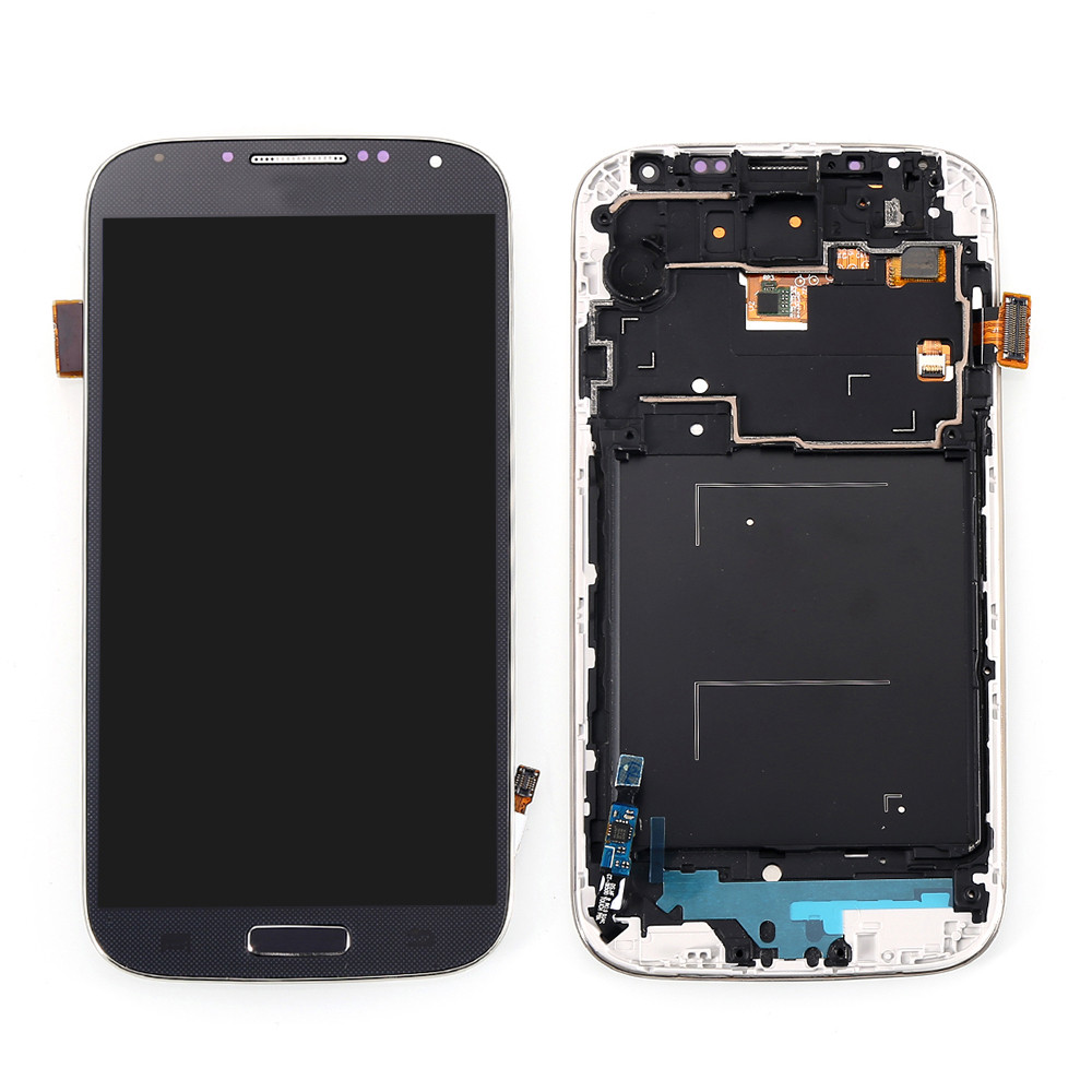 Дисплей сенсор тачскрин LCD екран модуль с рамкой Samsung Galaxy S4 i9500 I9505 I9506 I9507 I337 I545 M919 - фото 2 - id-p684218423