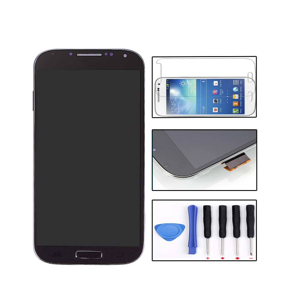 Дисплей сенсор тачскрин LCD екран модуль с рамкой Samsung Galaxy S4 i9500 I9505  I9506 I9507 I337 I545 M919