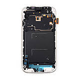 Дисплей сенсор тачскрин LCD екран модуль с рамкой Samsung Galaxy S4 i9500 I9505  I9506 I9507 I337 I545 M919, фото 7