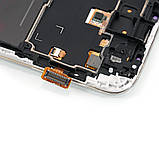Дисплей сенсор тачскрин LCD екран модуль с рамкой Samsung Galaxy S4 i9500 I9505  I9506 I9507 I337 I545 M919, фото 9