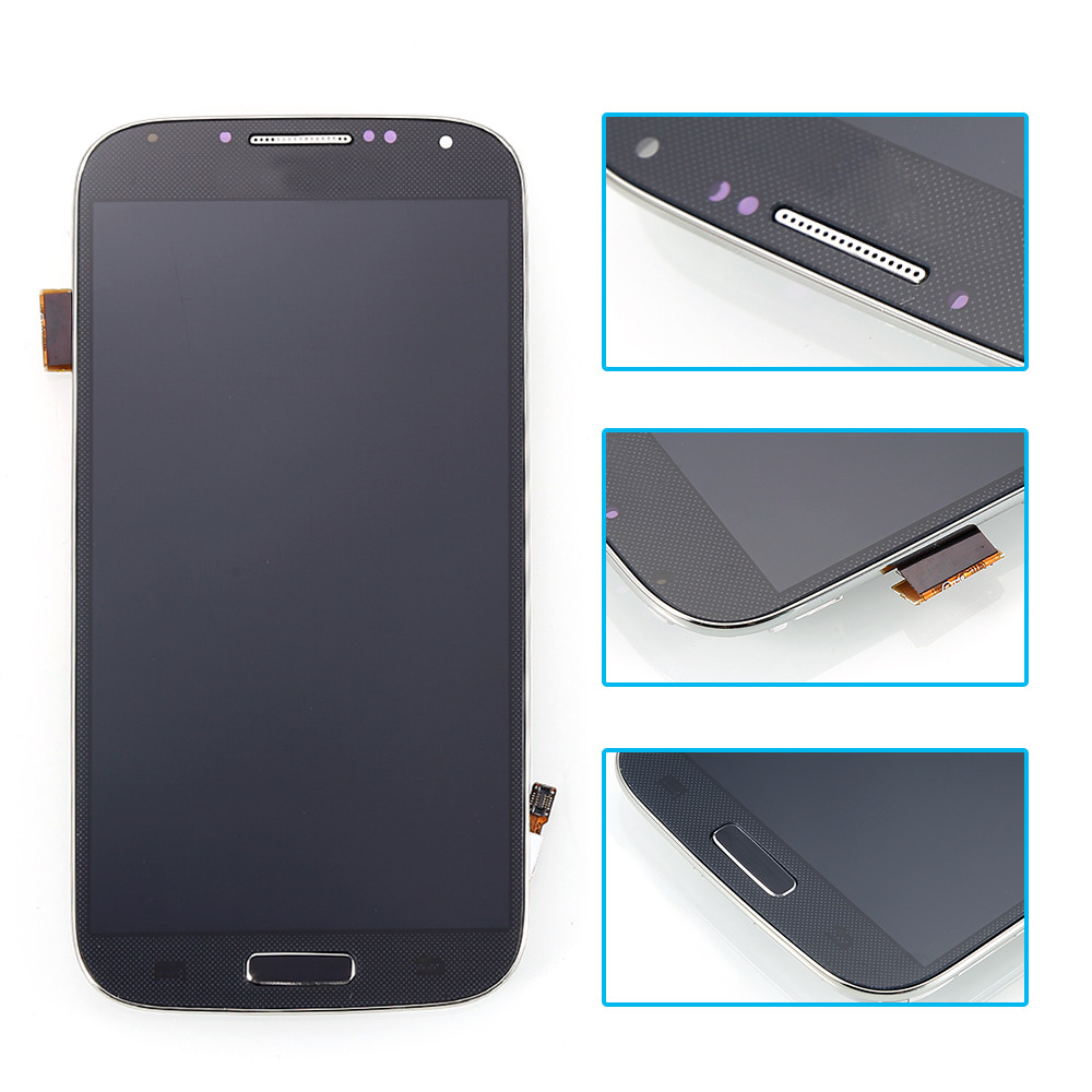 Дисплей сенсор тачскрин LCD екран модуль с рамкой Samsung Galaxy S4 i9500 I9505 I9506 I9507 I337 I545 M919 - фото 4 - id-p684218423