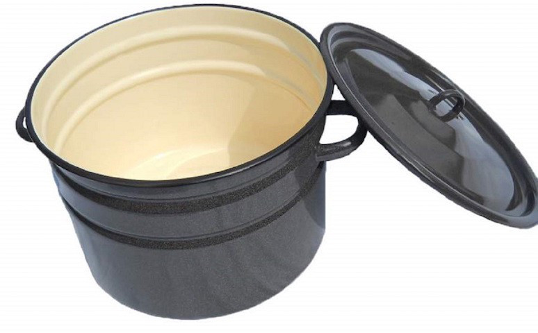 Бак Эмалированный 20л (2827/1) Новомосковская Посуда — Купить Недорого ...