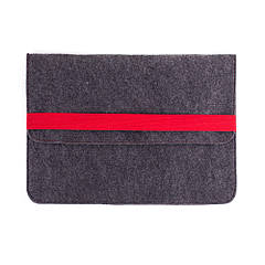 Чохол для ноутбука Digital Wool Case 13 з червоною гумкою