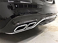Карбоновий дифузор заднього бампера Mercedes S-Class W222, фото 9