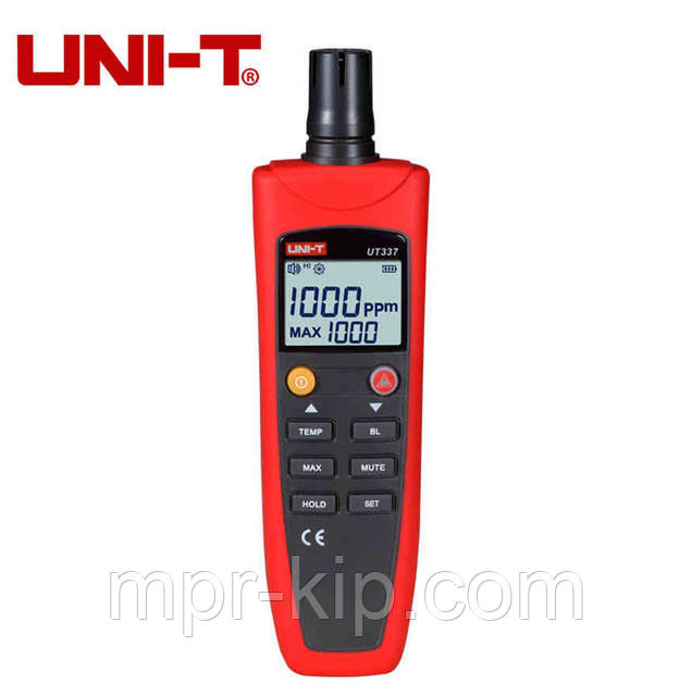 Детектор чадного газу (CO) UNI-T UT337A (0-1000 ppm)