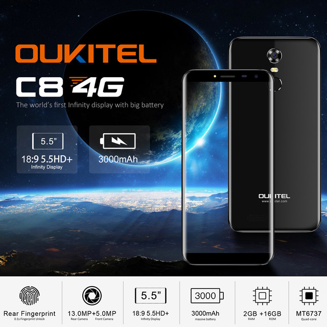 Oukitel C8 4G