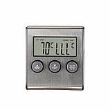 Кухонний термометр «MOSEKO» з таймером і зі знімним щупом, фото 3