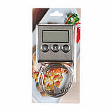 Кухонний термометр «MOSEKO» з таймером і зі знімним щупом, фото 7