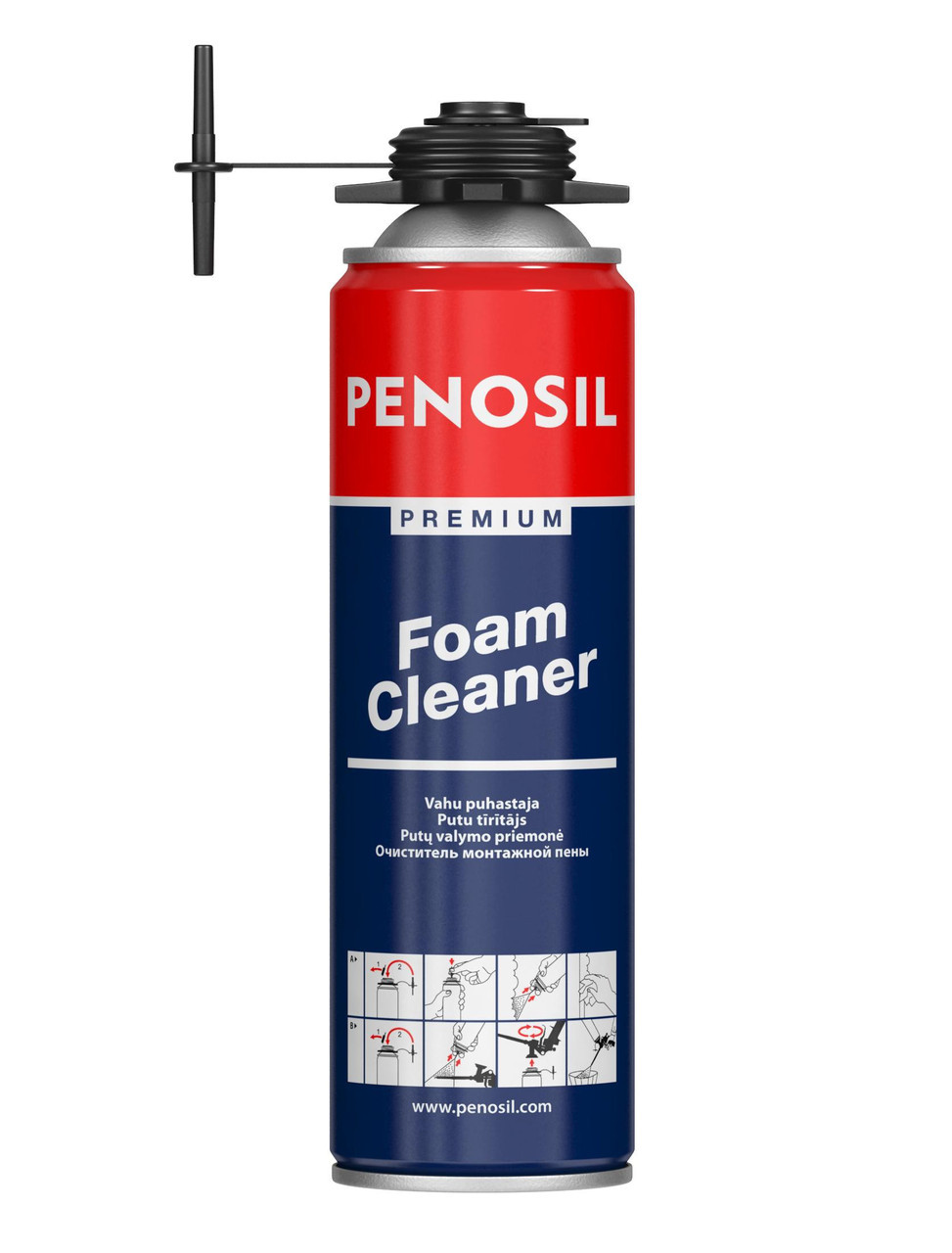 Очиститель незатвердевшей пены PENOSIL Premium Foam Cleaner