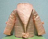 Куртка дитяча "Буратинка" для дівчаток на зростання 86-110 см (весна, літо, осінь), фото 7