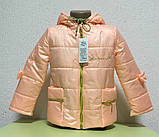 Куртка дитяча "Буратинка" для дівчаток на зростання 86-110 см (весна, літо, осінь), фото 8